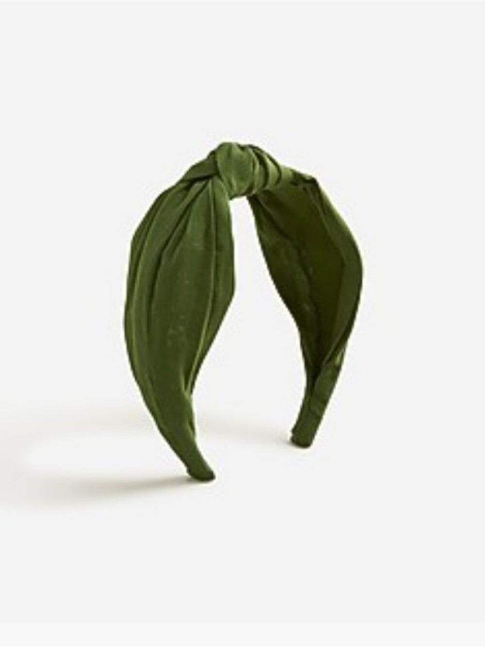 J.Crew Knot Headband - Olive Green